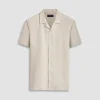 Jackson Solid Linen Camp Shirt