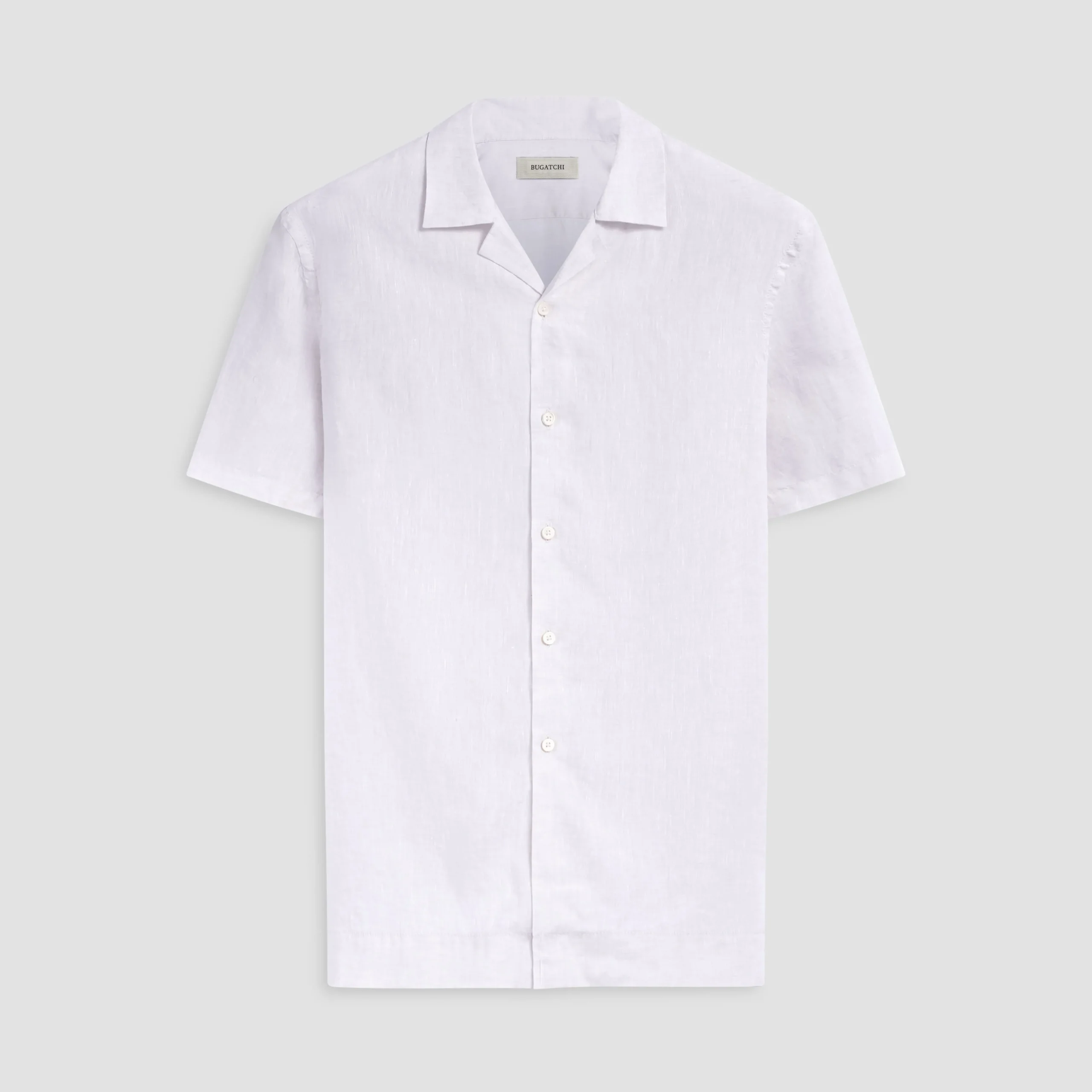Jackson Solid Linen Camp Shirt