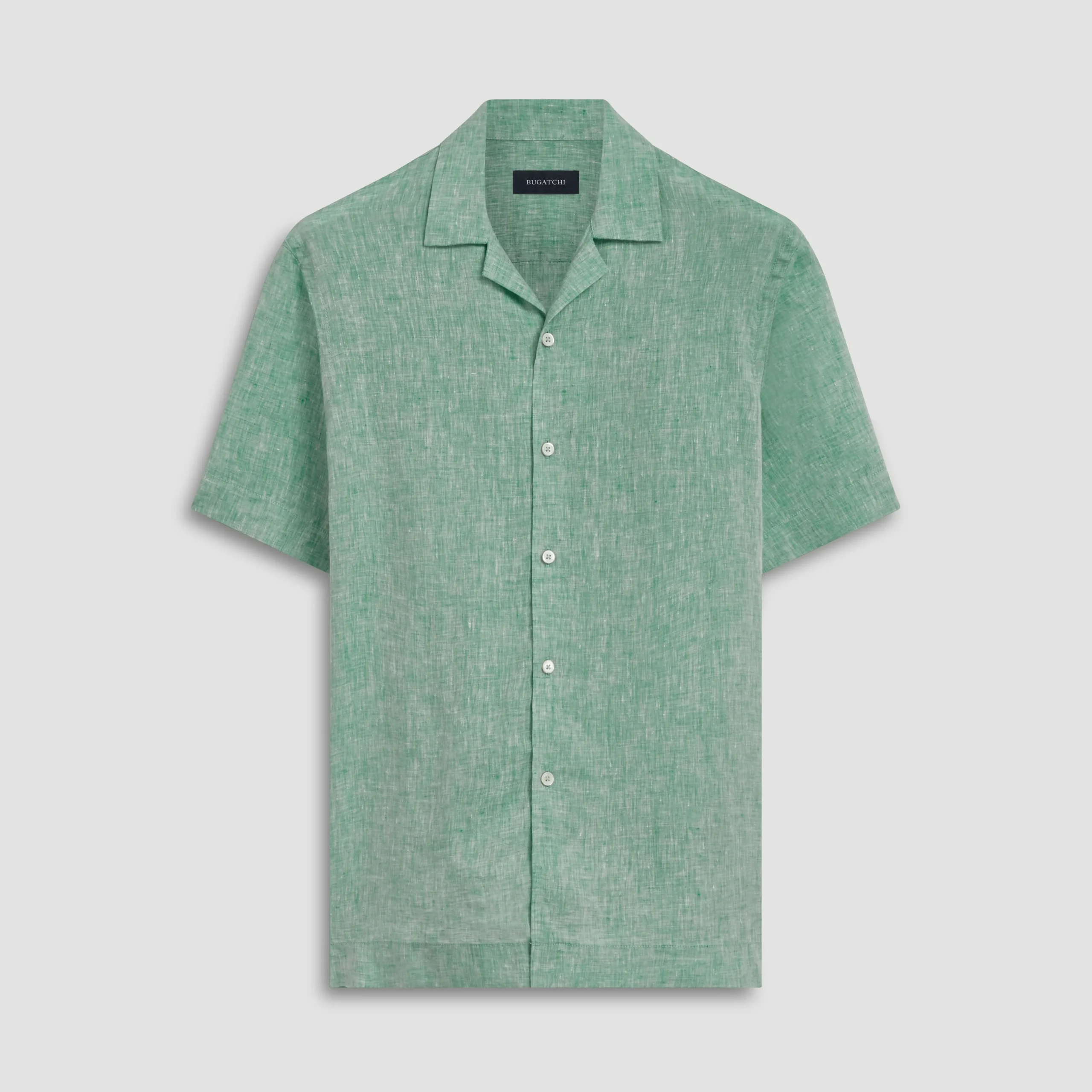 Jackson Solid Linen Camp Shirt