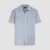 Jackson Solid Linen Camp Shirt
