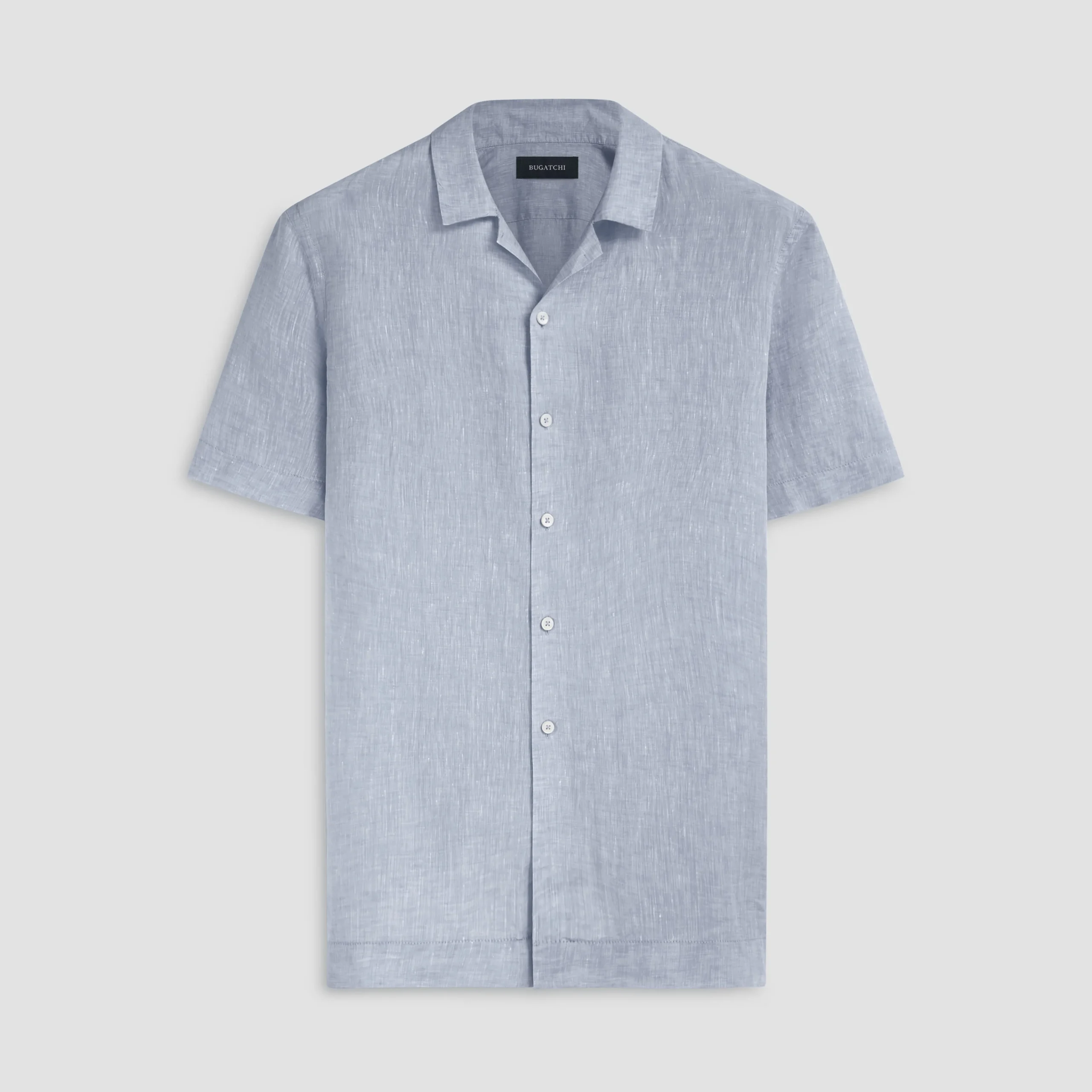 Jackson Solid Linen Camp Shirt
