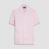 Jackson Solid Linen Camp Shirt