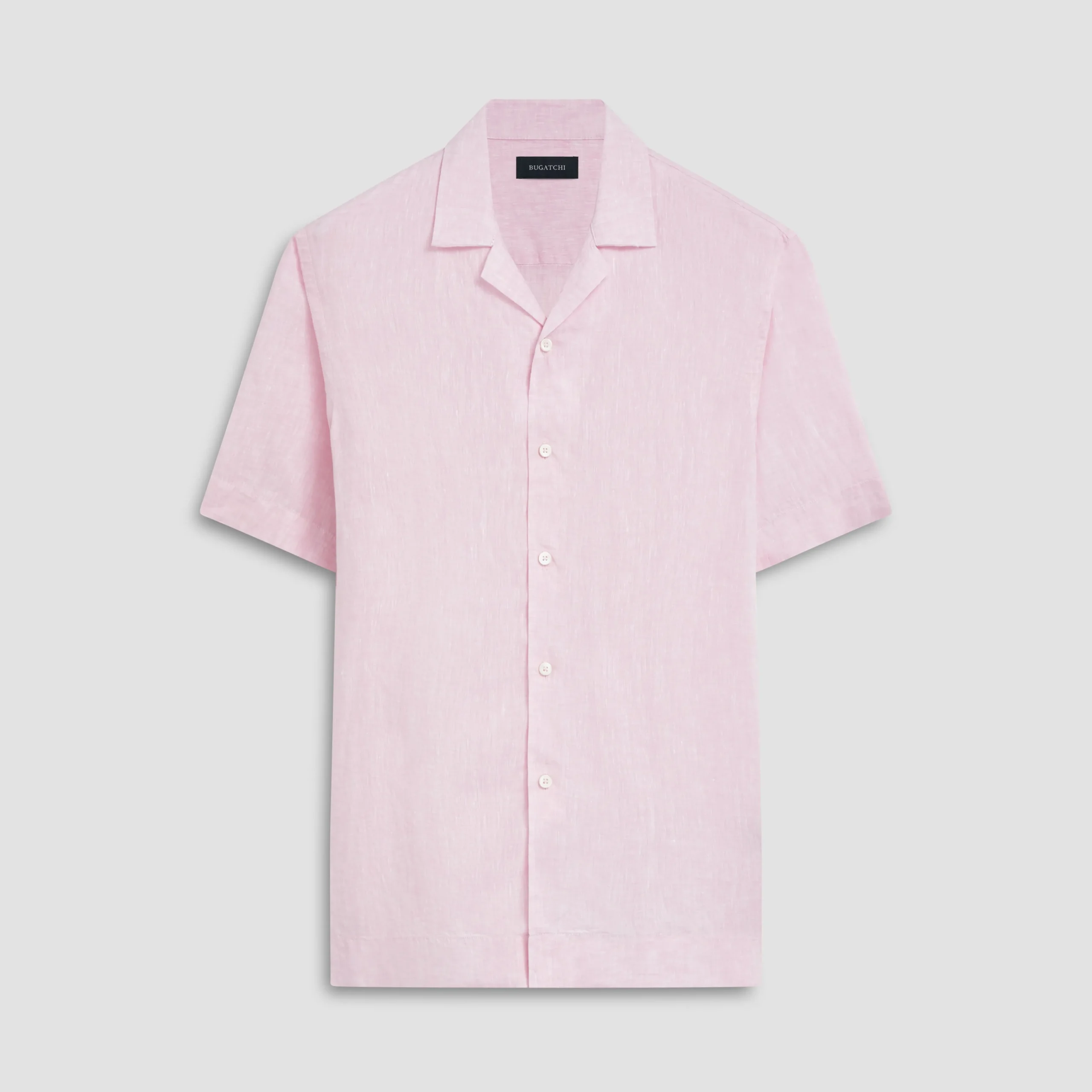 Jackson Solid Linen Camp Shirt
