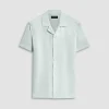 Jackson Solid Linen Camp Shirt