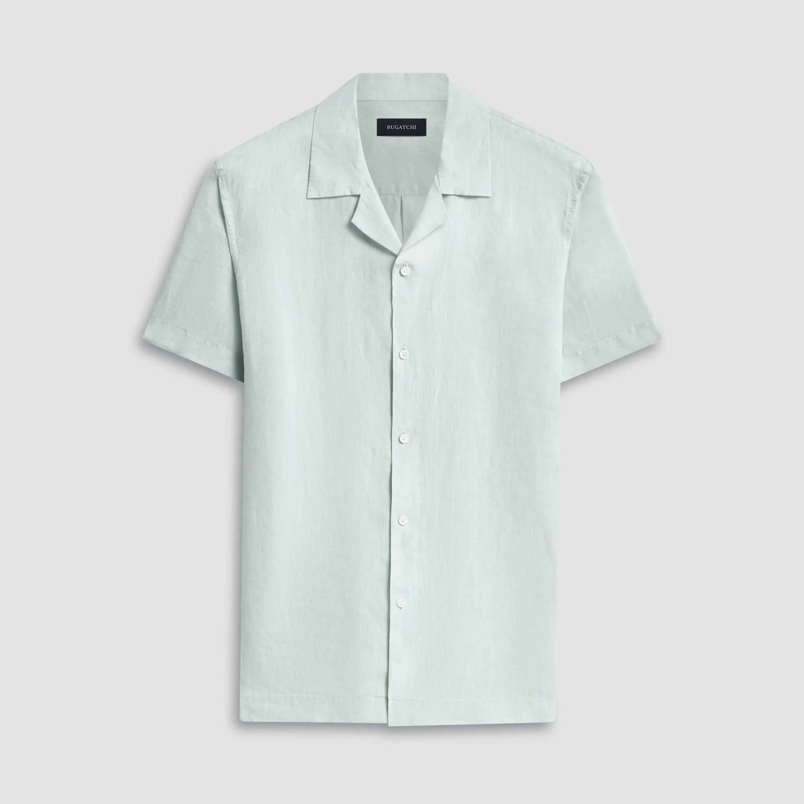 Jackson Solid Linen Camp Shirt