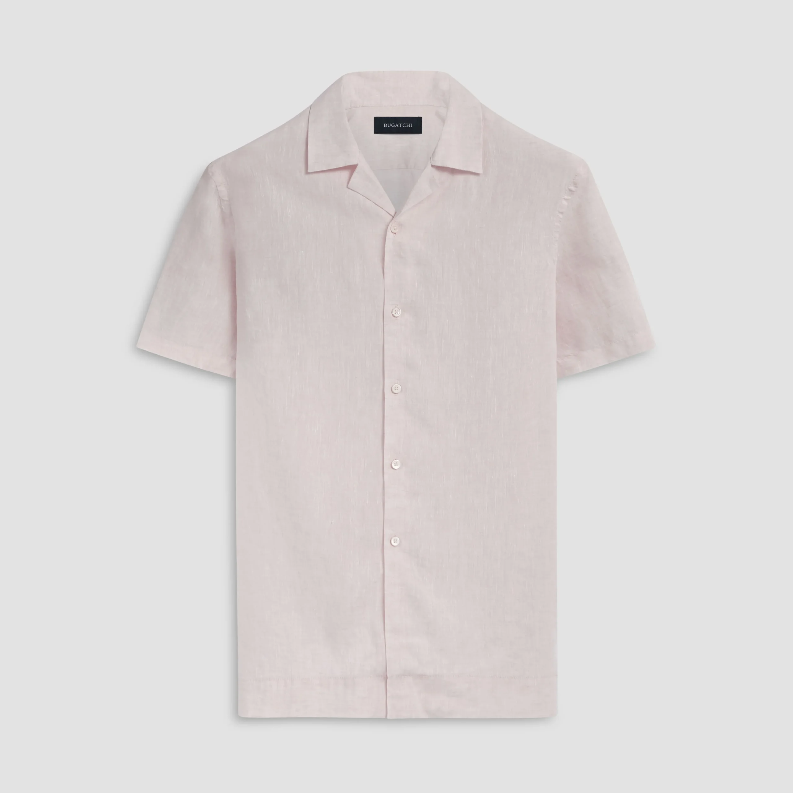 Jackson Solid Linen Camp Shirt