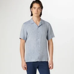 Jackson Solid Linen Camp Shirt