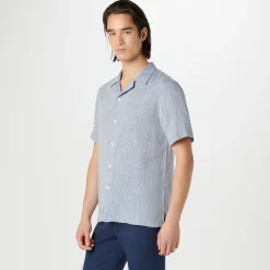 Jackson Solid Linen Camp Shirt