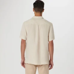 Jackson Solid Linen Camp Shirt