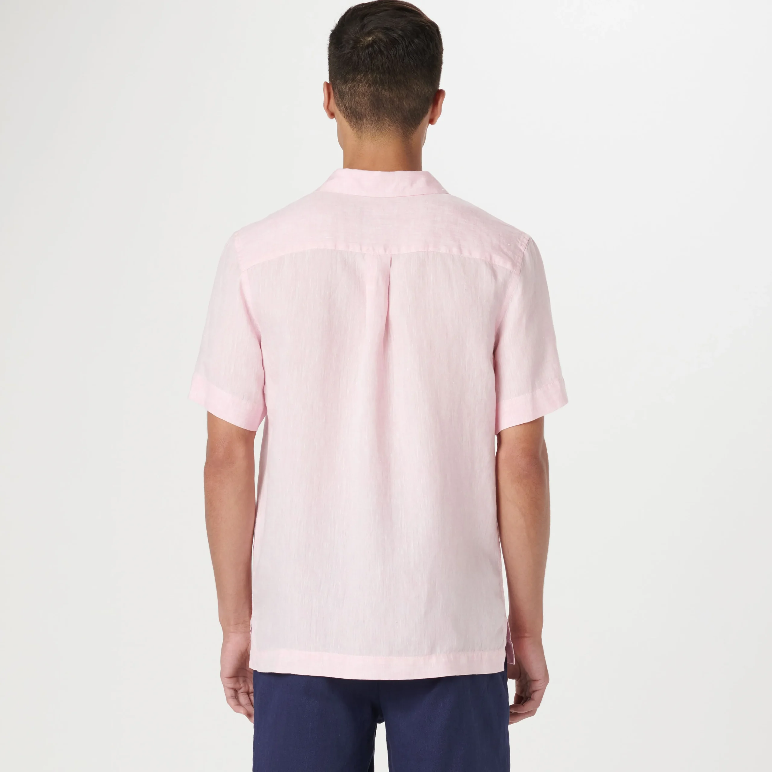 Jackson Solid Linen Camp Shirt