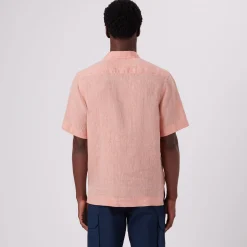 Jackson Solid Linen Camp Shirt