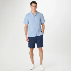 Jackson Solid Linen Camp Shirt