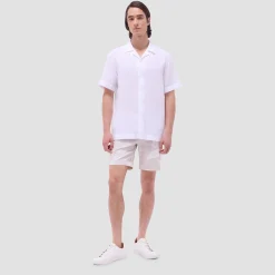 Jackson Solid Linen Camp Shirt