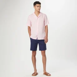 Jackson Solid Linen Camp Shirt