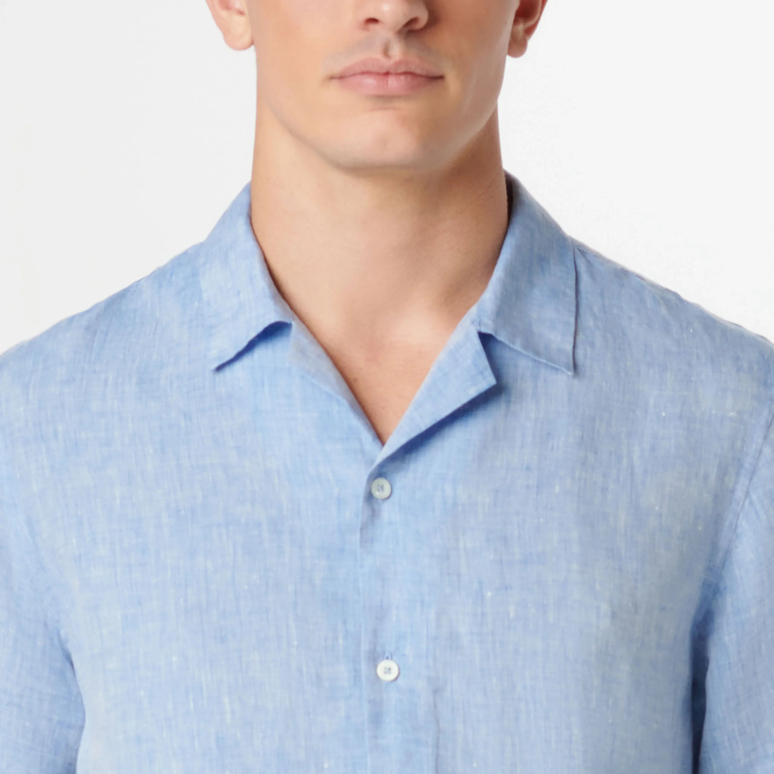 Jackson Solid Linen Camp Shirt