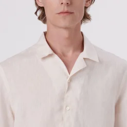 Jackson Solid Linen Camp Shirt