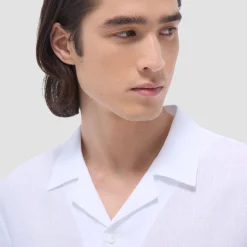 Jackson Solid Linen Camp Shirt