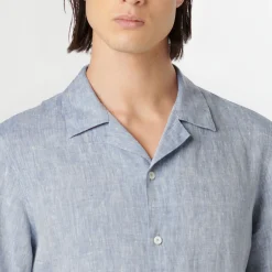 Jackson Solid Linen Camp Shirt