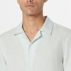 Jackson Solid Linen Camp Shirt