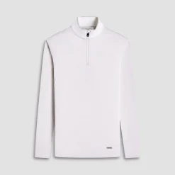 Jacquard Performance Quarter-Zip Pullover