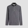 Jacquard Performance Quarter-Zip Pullover