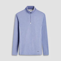Jacquard Performance Quarter-Zip Pullover