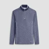 Jacquard Performance Quarter-Zip Pullover