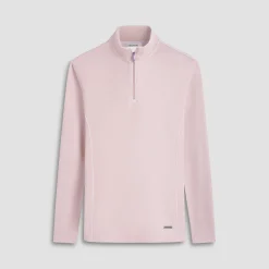 Jacquard Performance Quarter-Zip Pullover
