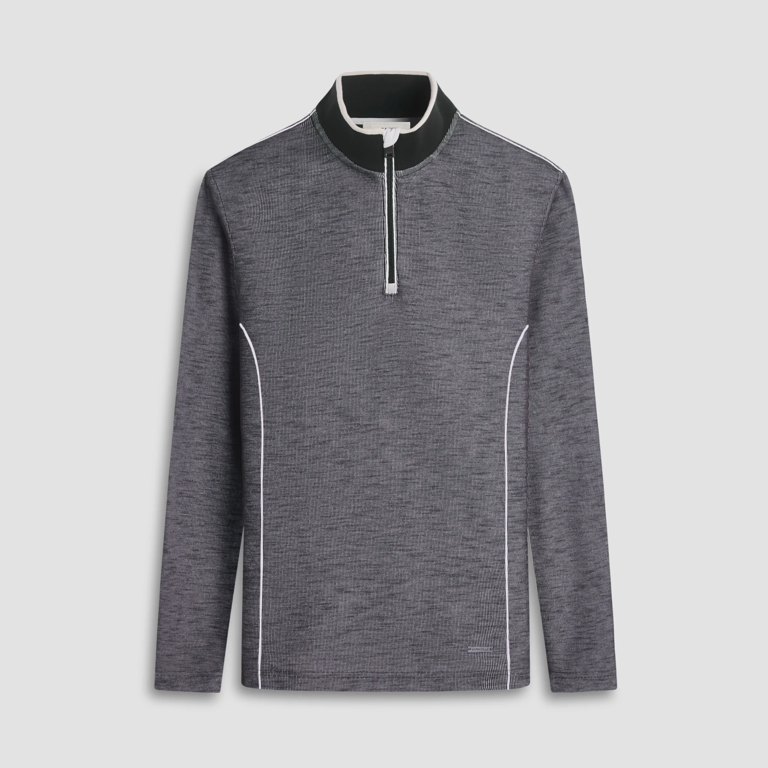 Jacquard Performance Quarter-Zip Pullover