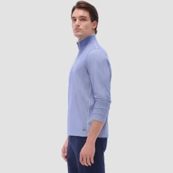 Jacquard Performance Quarter-Zip Pullover