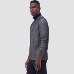 Jacquard Performance Quarter-Zip Pullover