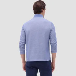 Jacquard Performance Quarter-Zip Pullover