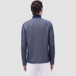 Jacquard Performance Quarter-Zip Pullover