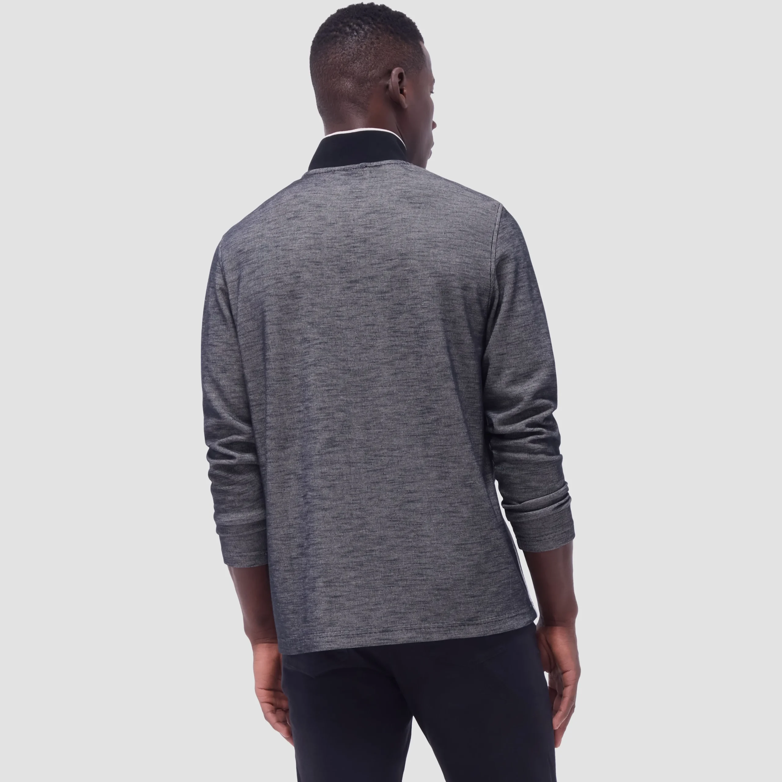 Jacquard Performance Quarter-Zip Pullover