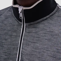 Jacquard Performance Quarter-Zip Pullover
