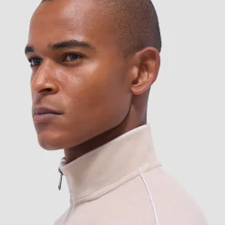 Jacquard Performance Quarter-Zip Pullover