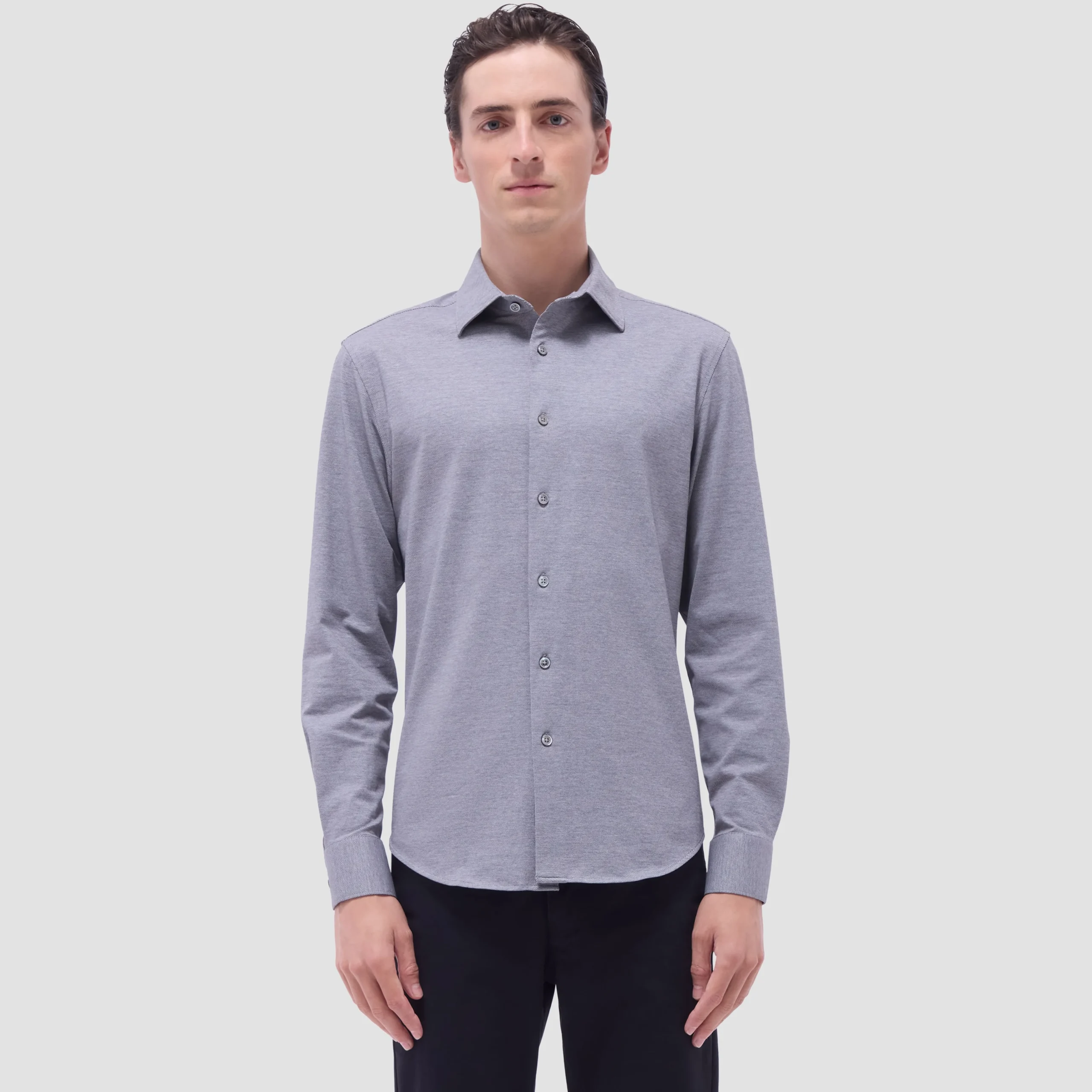 James Diagonal Twill Print OoohCotton Shirt