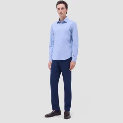 James Diagonal Twill Print OoohCotton Shirt