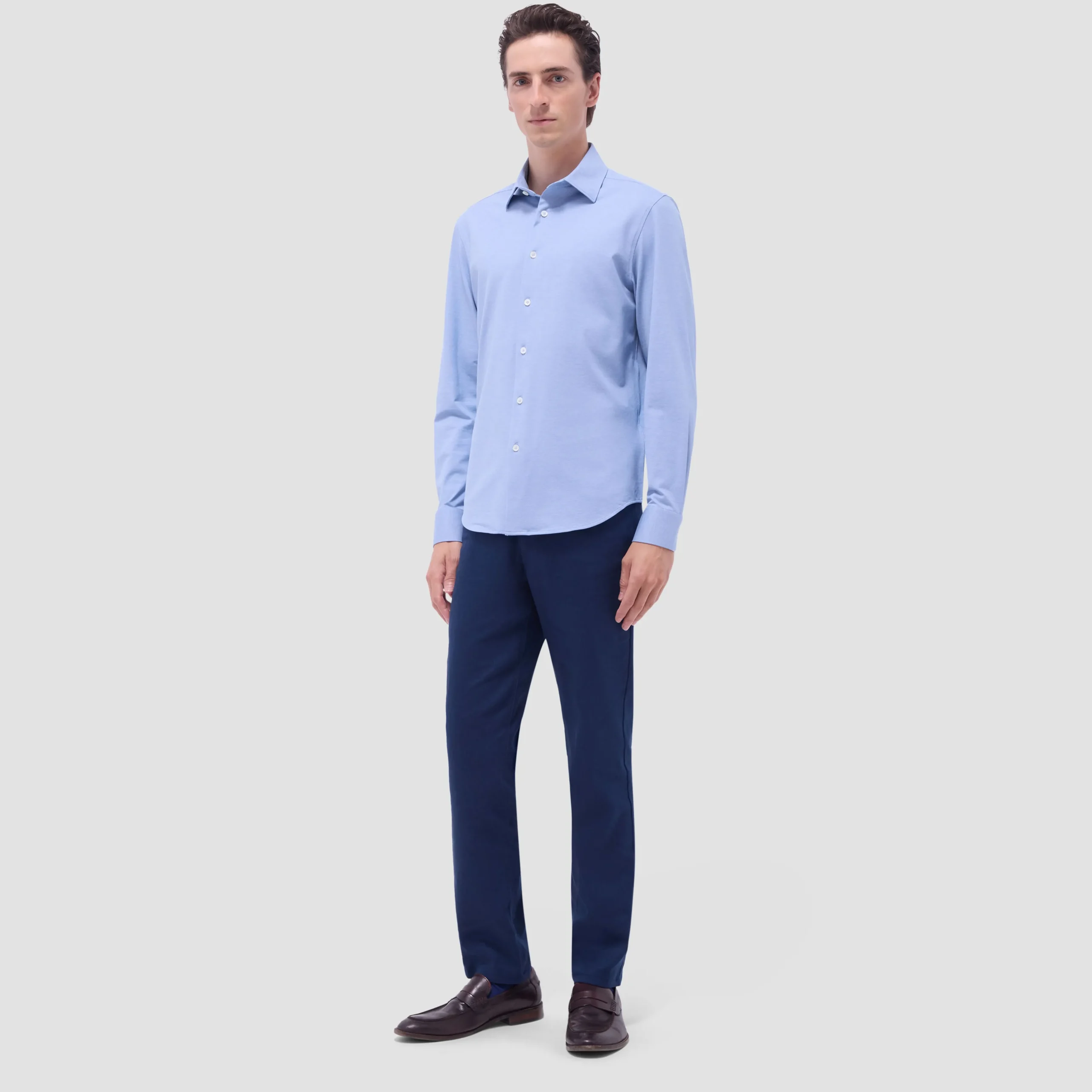 James Diagonal Twill Print OoohCotton Shirt