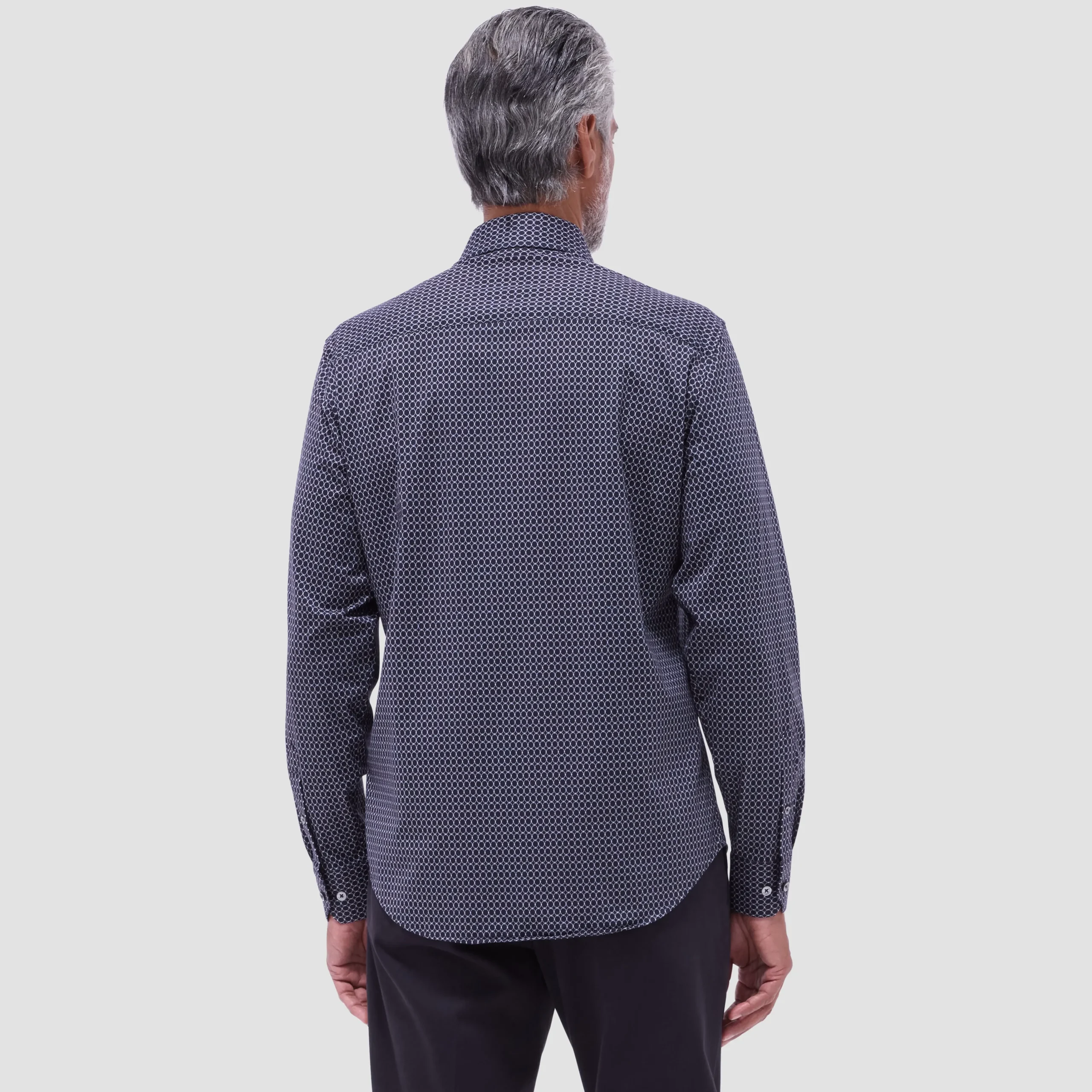 James Geometric Hexagon OoohCotton Shirt