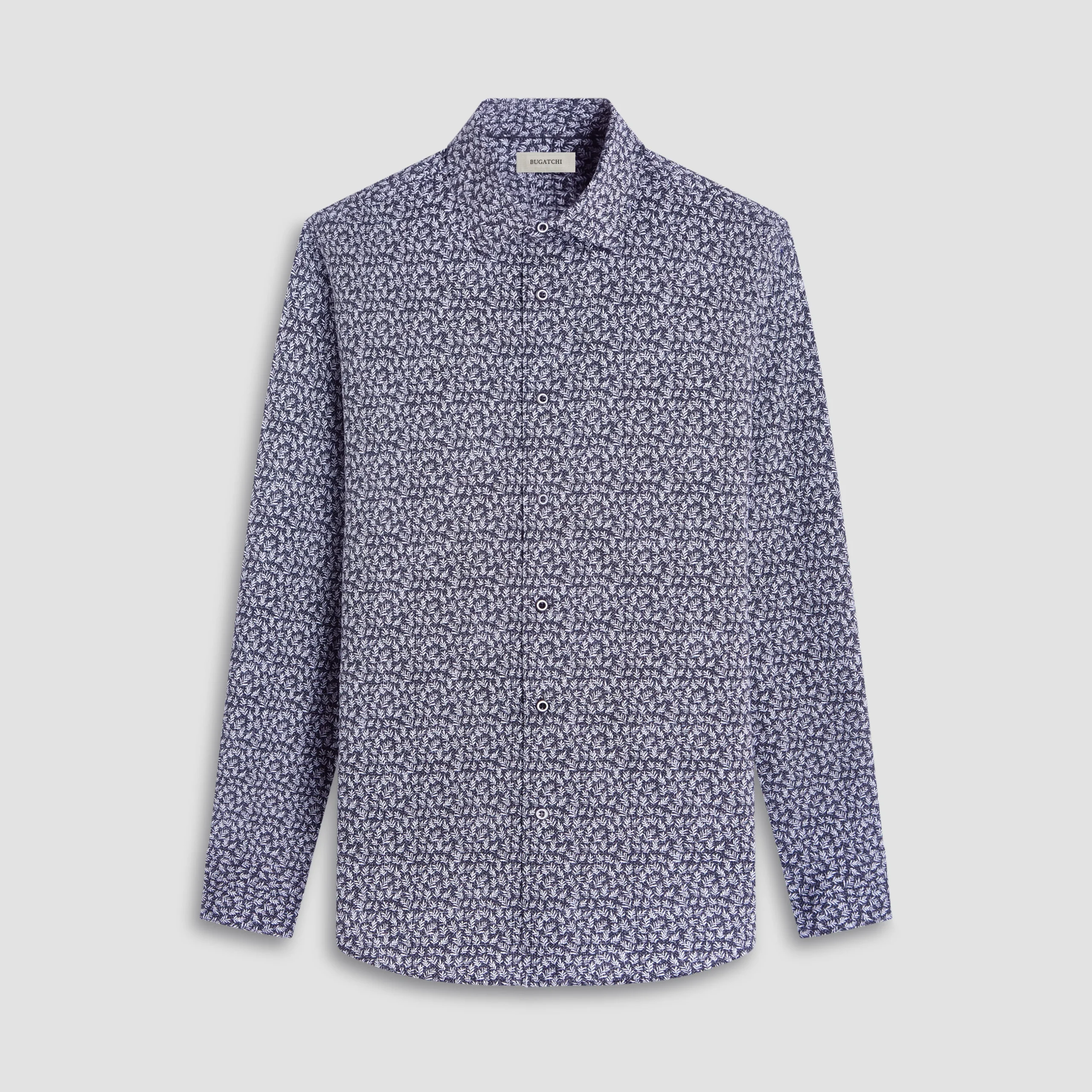 James Leaf Print OoohCotton Shirt