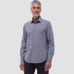 James Leaf Print OoohCotton Shirt