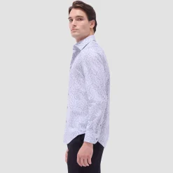 James Leaf Print OoohCotton Shirt