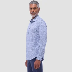 James Leaf Print OoohCotton Shirt
