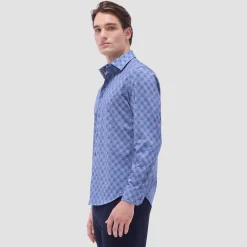 James Leaf Print OoohCotton Shirt