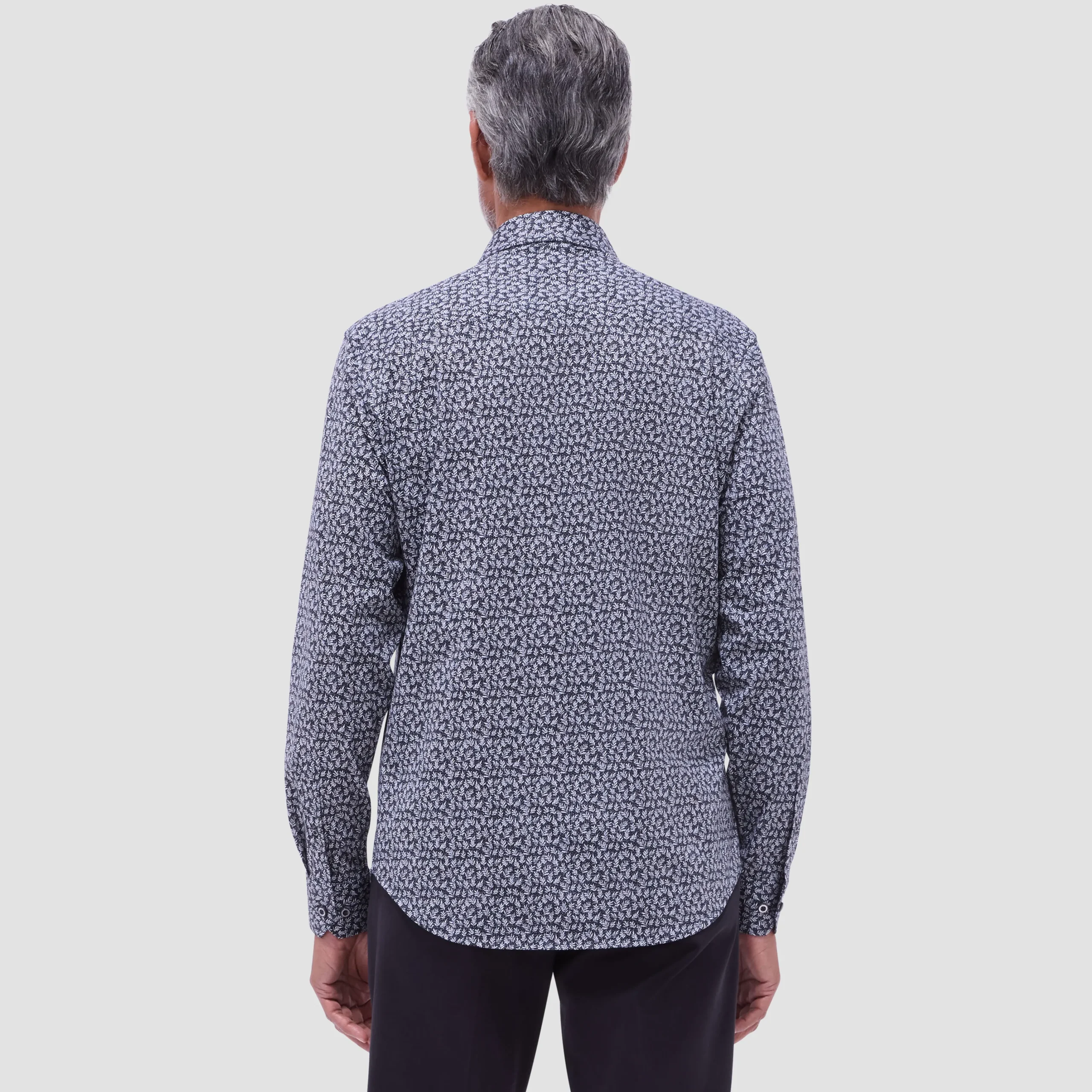 James Leaf Print OoohCotton Shirt
