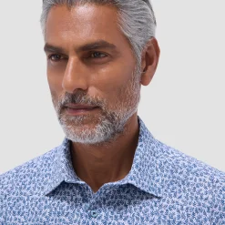 James Leaf Print OoohCotton Shirt