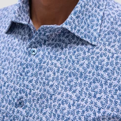 James Leaf Print OoohCotton Shirt