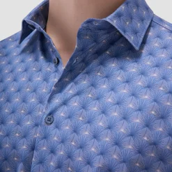 James Leaf Print OoohCotton Shirt