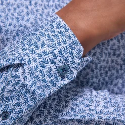 James Leaf Print OoohCotton Shirt